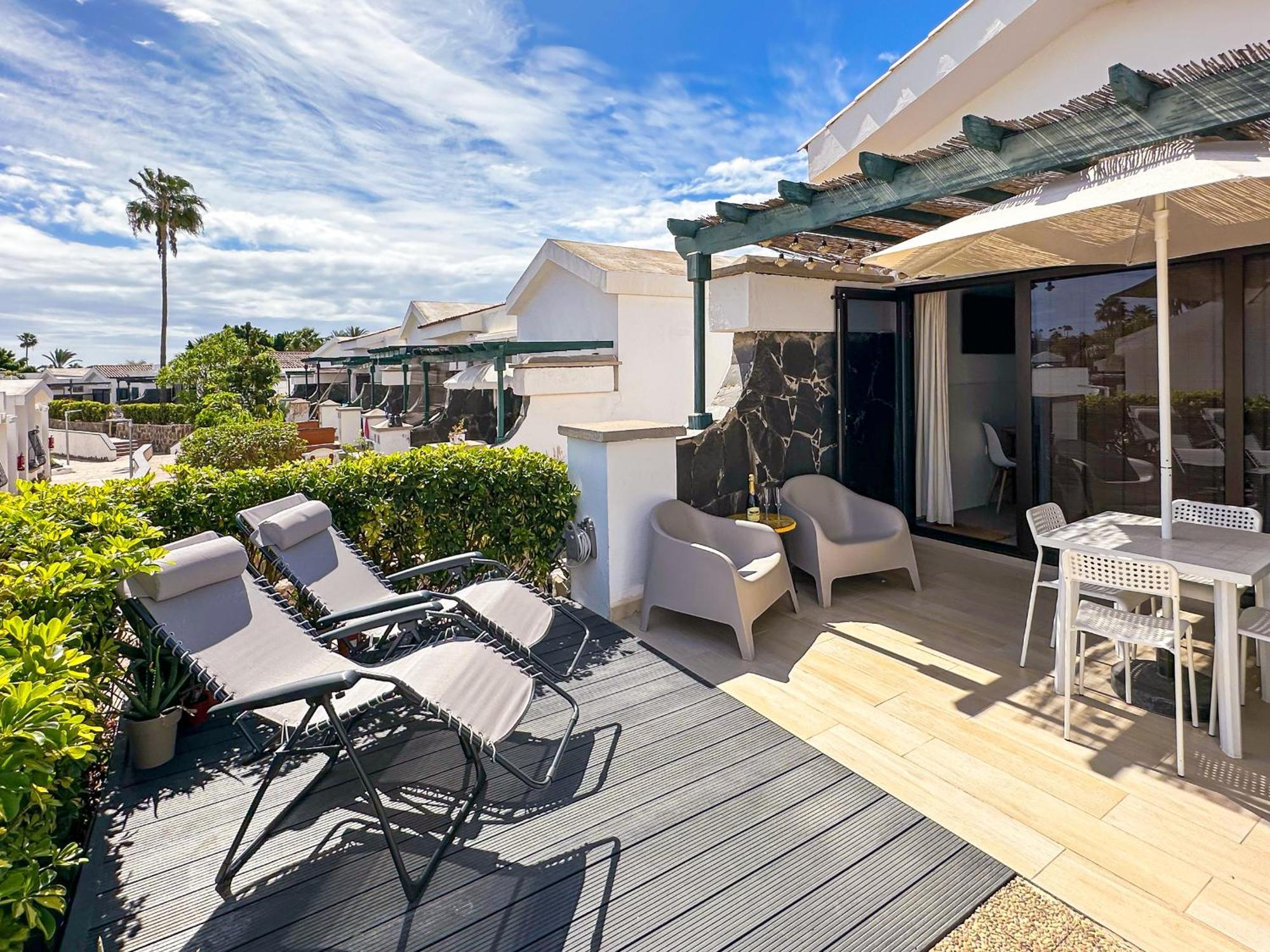 Relaxing Retreat In Maspalomas Lago - Fully Renovated Bungalow Luaran gambar